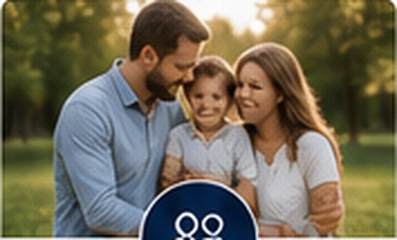 Family representing life insurance